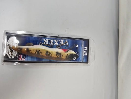 Drifter Tackle Vexer 7" VX-20 Walleye Muskie Plastic Jerk Bait Lure USA