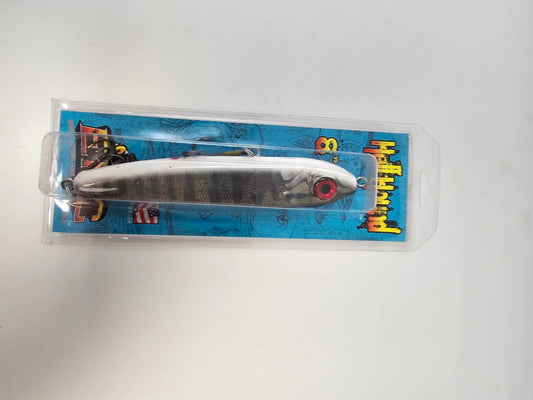 HellHound ERC Hell Hound 8" HH-20-L Live Image Smallmouth Muskie Plastic Jerk Bait Lure USA