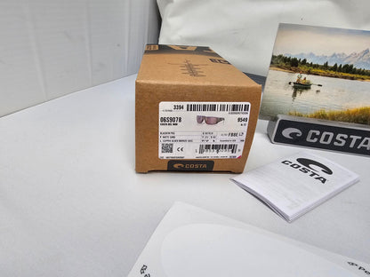 Costa Del Mar Blackfin Pro Matte Sand Frames Copper Silver Mirror 580G Lenses