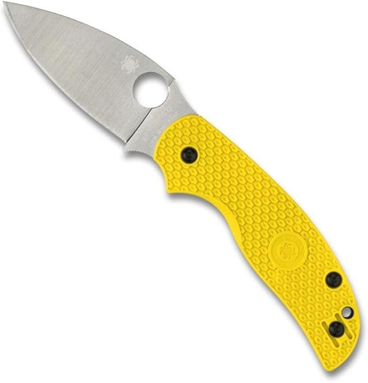 Spyderco Sage 5 Lightweight CPM MagnaCut Yellow FRN Folding Knife C123PYL Taiwan Made Lifetime Warranty