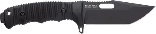 SOG Seal FX Tanto 4.3" Fixed Knife S35VN Made in USA Tanto Kydex Sheath 17-21-02-57