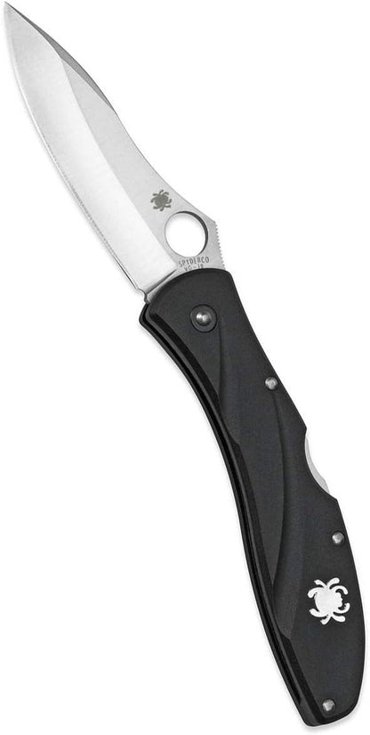 Spyderco Centofante 3 VG-10 Blade Black FRN Handle Japan Made