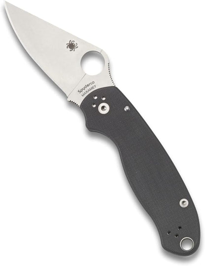 Spyderco PM3 Para 3 CPM Maxamet Dark Gray G10 Folding Knife C223GPDGY USA Made Lifetime Warranty