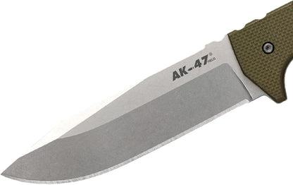 Cold Steel AK-47 Field Knife 10 & 3/8" Overall CPM-3V Blade G-10 Handle Fixed Blade #14AKA
