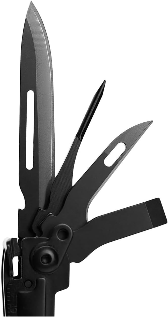 SOG Power Access Lightweight Black Oxide Stainless Steel Mutli-Tool 18 Tools Lifetime Warranty (PA1002-CP)