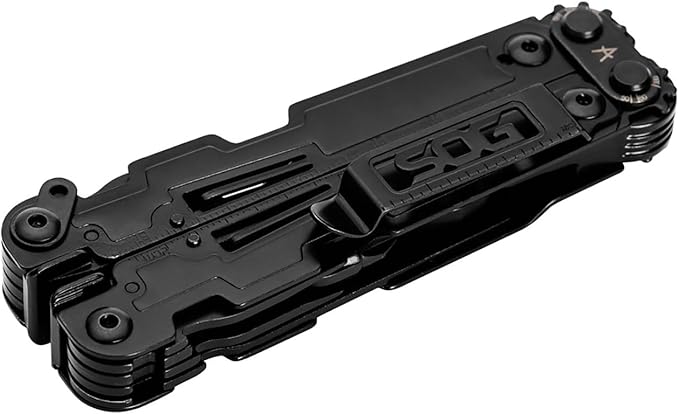 SOG Power Access Lightweight Black Oxide Stainless Steel Mutli-Tool 18 Tools Lifetime Warranty (PA1002-CP)