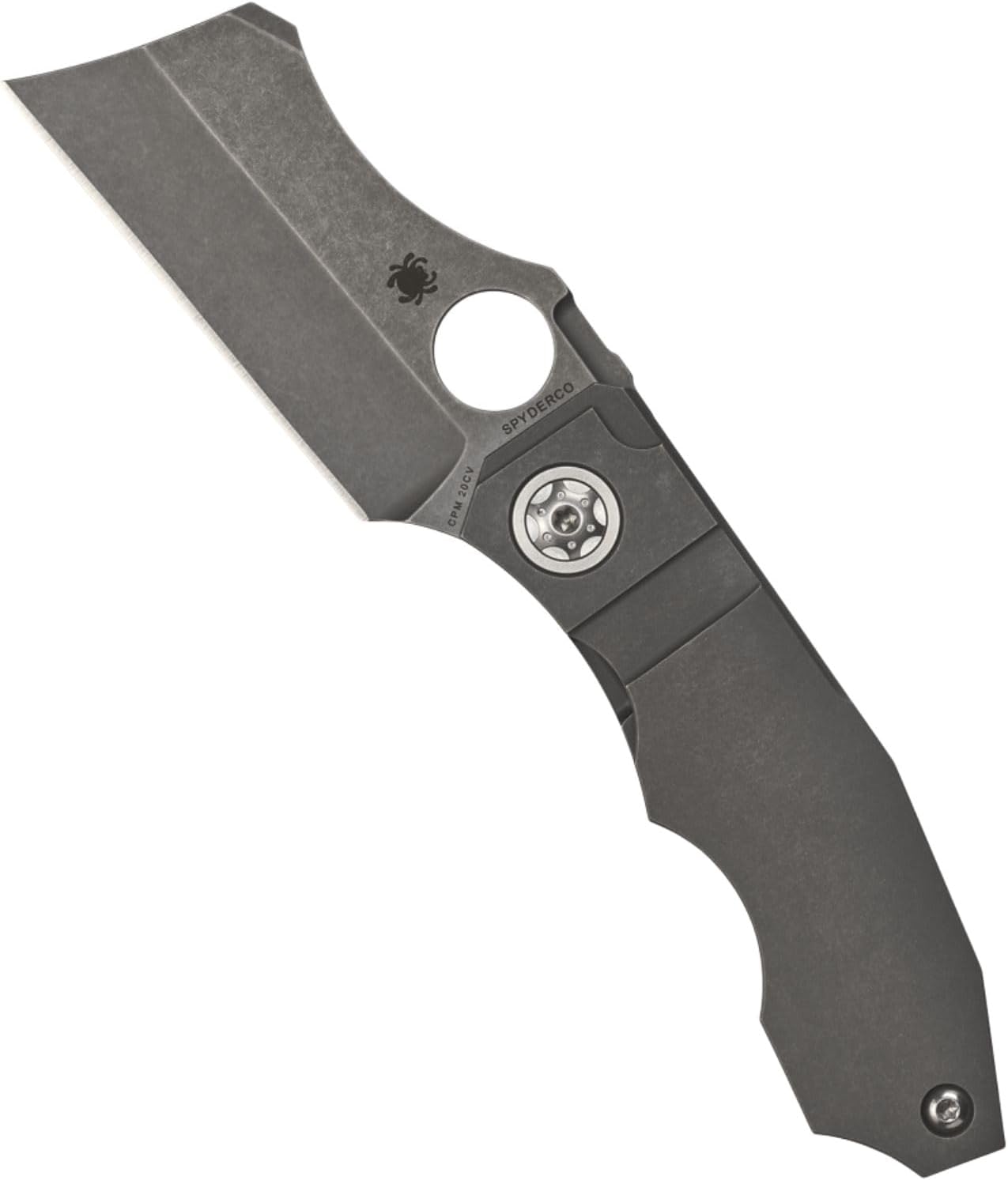 Spyderco Stovepipe C260TIP CPM-20CV Titanium R.I.L. Taiwan David Rydbom Bill the Butcher