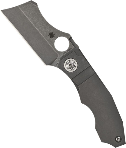 Spyderco Stovepipe C260TIP CPM-20CV Titanium R.I.L. Taiwan David Rydbom Bill the Butcher