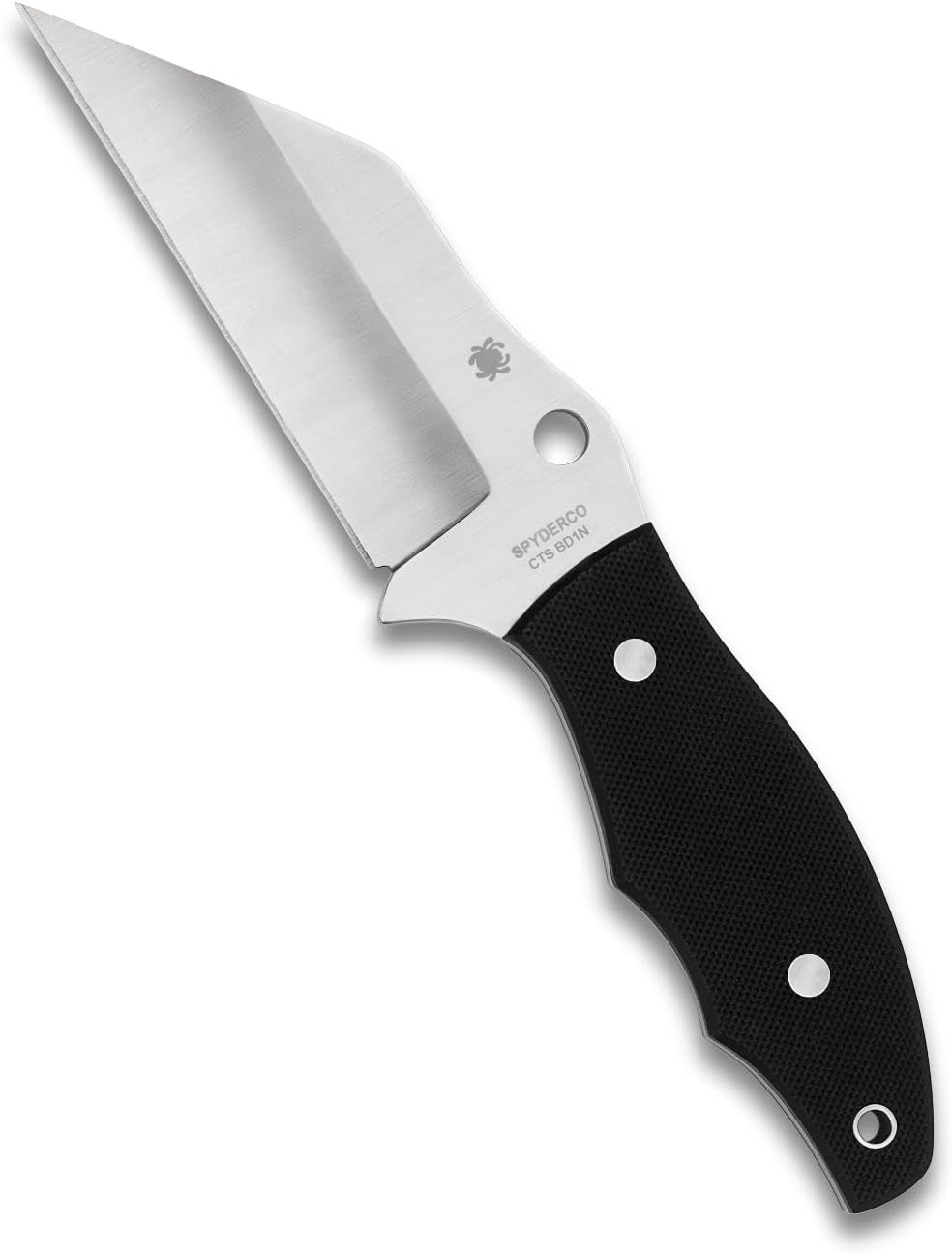 Spyderco Ronin 2 CTS-BD1N Black G10 Fixed Knife FB09GP2 Taiwan Made Lifetime Warranty