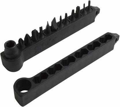 SOG PowerAccess Assist MT Mutli-Tool 21 Tool + 12 Piece Hex Bit Kit & Case Black Stainless Steel (PA3002-CP)