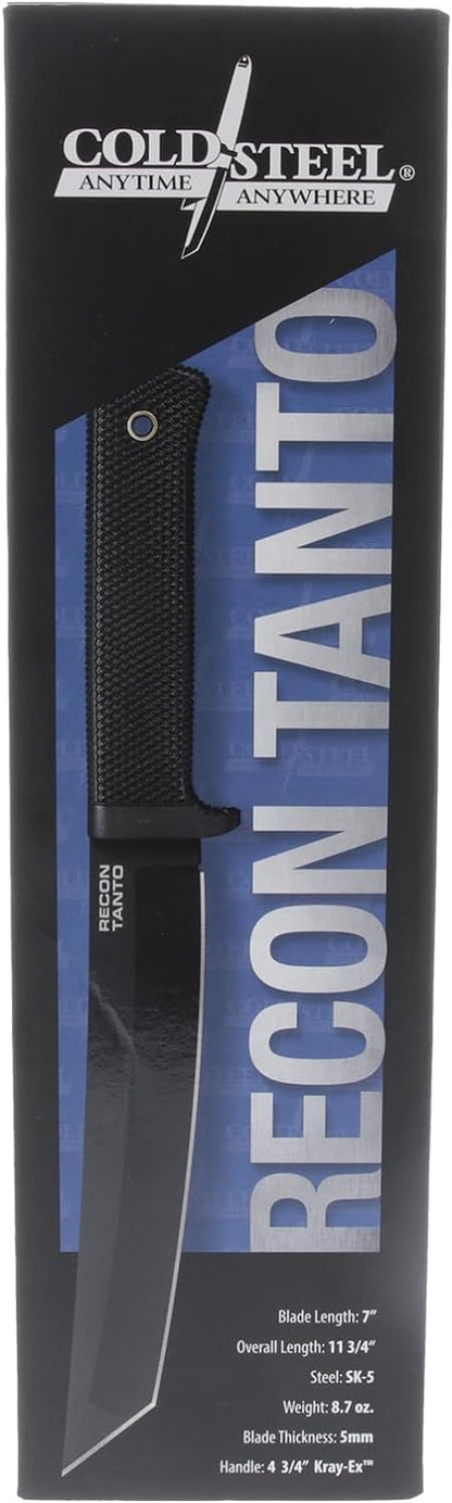 Cold Steel Recon Tanto SK-5 Steel 7" Kray-ex Handle #49LRT