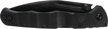 Cold Steel Frenzy CPM-3V G-10 Tri-Ad Lock Blackout 8" Overall Sheepsfoot Blade #FL-35FRN-BKBK