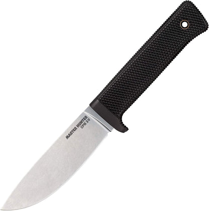 Cold Steel #36CB Master Hunter CPM-3V Fixed Blade 4.5" Knife Black Sheath Taiwan