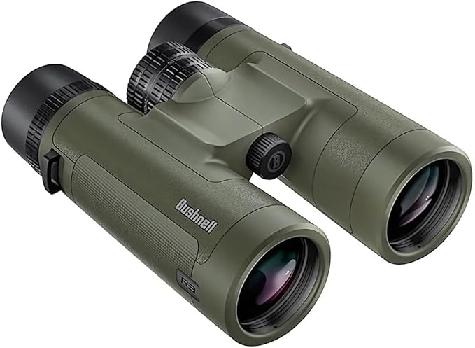 Bushnell R-Series R3 10 X 42mm Binoculars w/ Harness Neck Strap Covers & Lens Cloth R3-1042