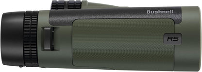 Bushnell R-Series R5 10 X 42mm Binoculars w/ Harness Neck Strap Covers & Lens Cloth Ranger Green R5-1042