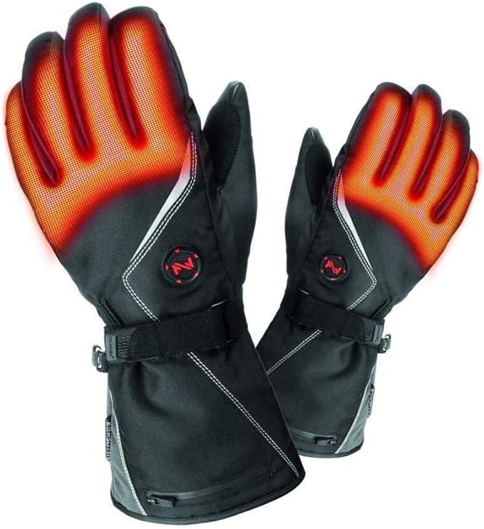 Fieldsheer Mobile Warming 3.7V Premium Bluetooth Heated Squall Gloves 5.0V Black Med/2XL