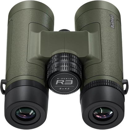 Bushnell R-Series R3 8 X 42mm Binoculars w/ Harness Neck Strap Covers & Lens Cloth R3-842
