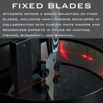 Spyderco Street Bowie VG-10 Black FRN Fixed Knife FB04PBB Japan Made Lifetime Warranty