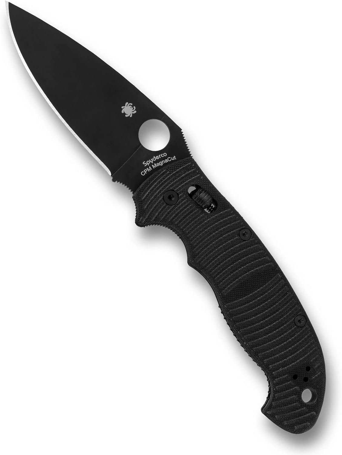 Spyderco Manix 2 XL SALT CPM-MagnaCut Black G-10 Folding Knife C95GMCBKP2 USA Made Lifetime Warranty