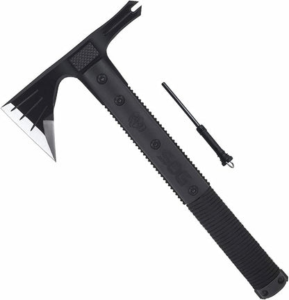 SOG Survival Hawk Tomahawk (SK1001-CP) w/ Fire Starter & Paracord Wrapped Handle