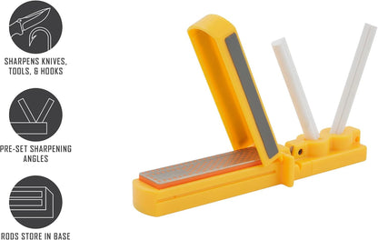 Smith's 3-In-1 Sharpening System Item #CCD4 Diamond Stone & More