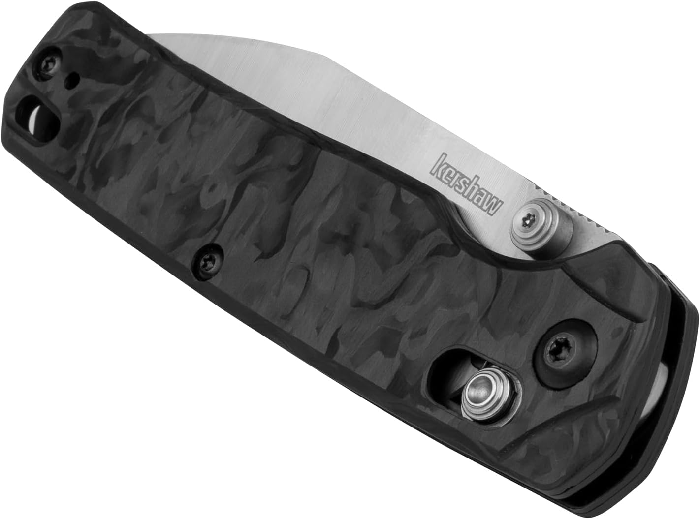 Kershaw 6105CF- Bel Air CPM-Magnacut Carbon FIber Handle 3.1" Knife Made in USA Lifetime Warranty