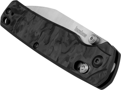 Kershaw 6105CF- Bel Air CPM-Magnacut Carbon FIber Handle 3.1" Knife Made in USA Lifetime Warranty