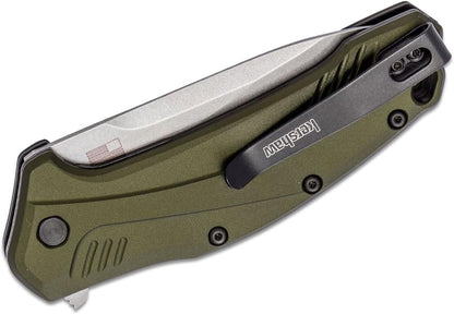 Kershaw 17760LSW- Link CPM-Magnacut Aluminum Handle 3.25" Assisted Open Knife Made in USA Lifetime Warranty