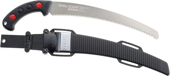 Silky Zubat Professional Curved Hand Saw 330mm Large Teeth (270-33) Made in Japan