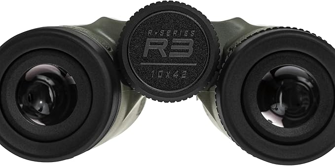 Bushnell R-Series R3 10 X 42mm Binoculars w/ Harness Neck Strap Covers & Lens Cloth R3-1042