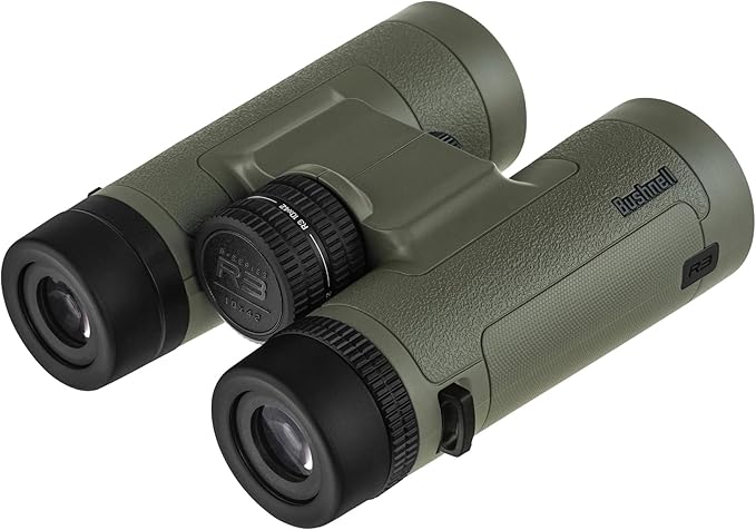 Bushnell R-Series R3 10 X 42mm Binoculars w/ Harness Neck Strap Covers & Lens Cloth R3-1042