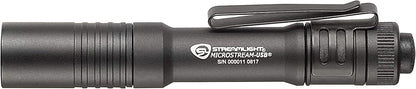Streamlight 66601 MicroStream 250-Lumen EDC Ultra Compact Flashlight USH Rechargeable