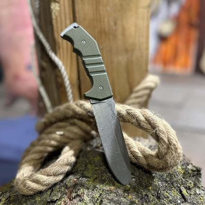 Cold Steel AK-47 Field Knife 10 & 3/8" Overall CPM-3V Blade G-10 Handle Fixed Blade #14AKA