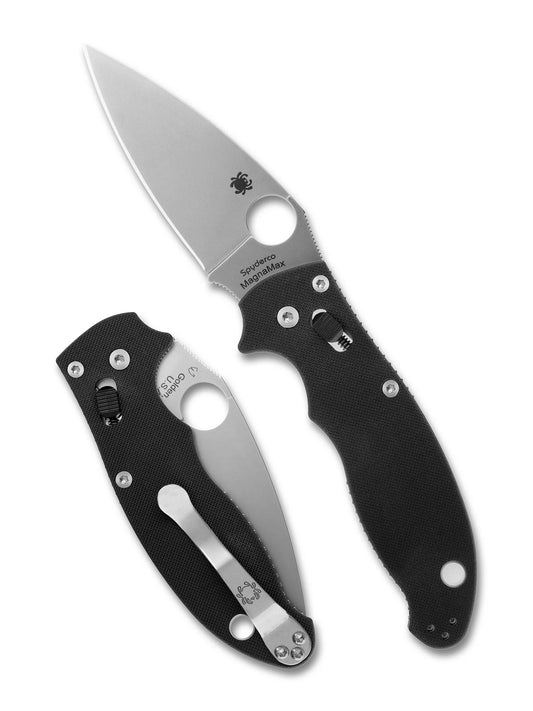 Spyderco Manix 2 MagnaMax Black G10 Knife C101GP2 USA Made Lifetime Warranty