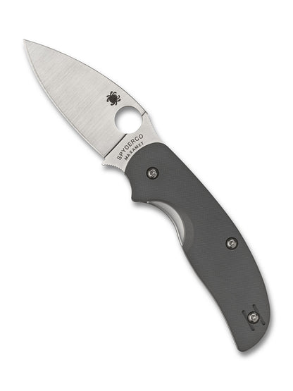 Spyderco Sage 1 Maxamet Blade Gray G10 Handle Folding Knife C123GPGY Lifetime Warranty