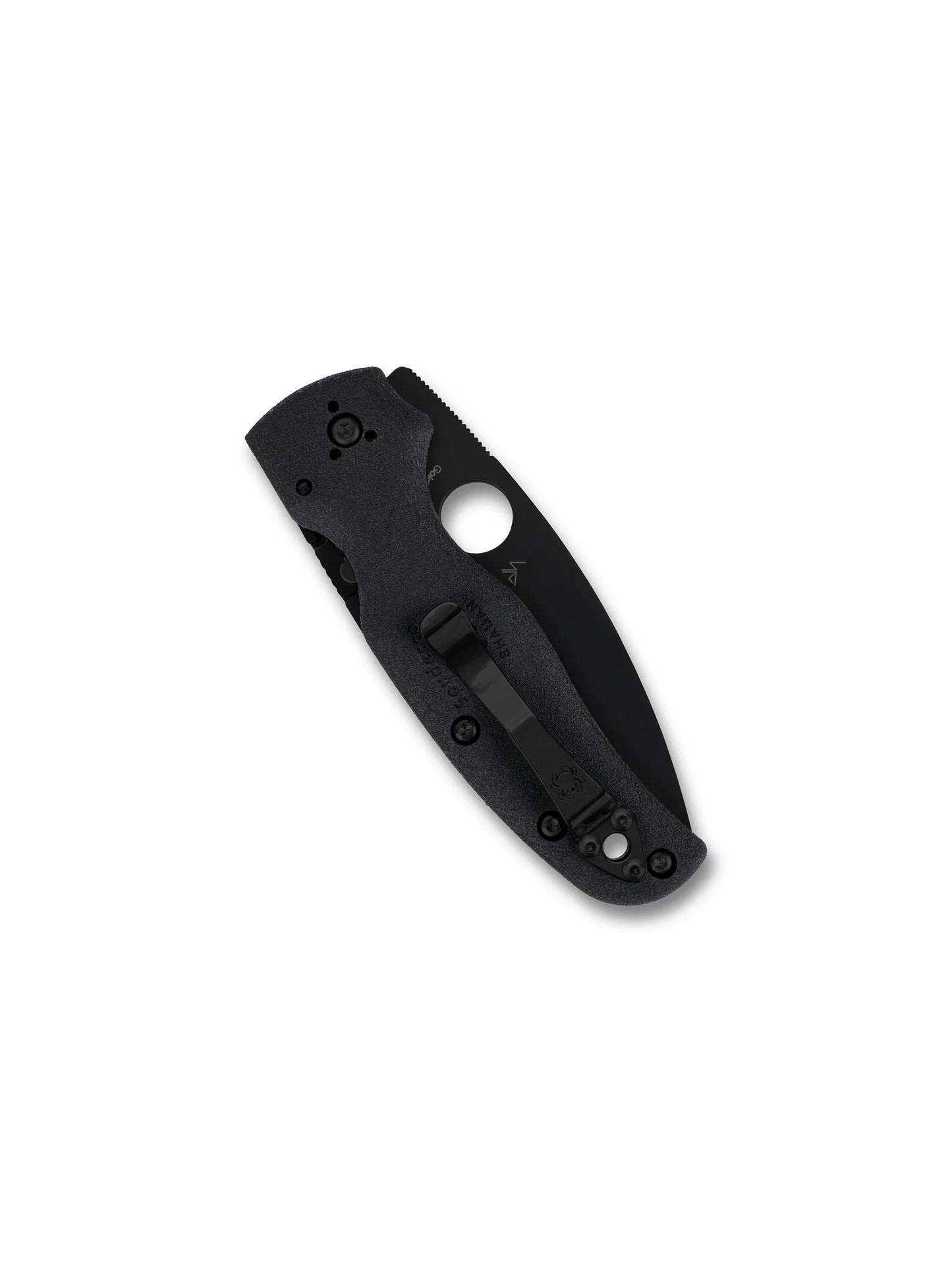 Spyderco Shaman LW CTS-BD1N Blade Black FRN Handle Folding Knife C229PBBK Lifetime Warranty