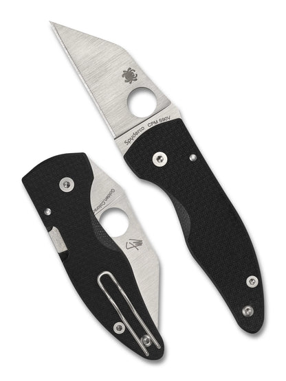 Spyderco MicroJimbo SPRINT Run CPM-S90V Carbon Fiber Knife C264CFP USA Made Lifetime Warranty