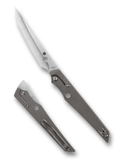 Spyderco COBOL Rare M390 Titanium Knife C273TIP Italy Made Lifetime Warranty