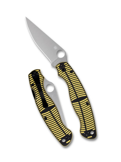 Spyderco Military 2 SALT CPM-MagnaCut Black/Yellow G-10 Folding Knife C36GBKYLMCP2 USA