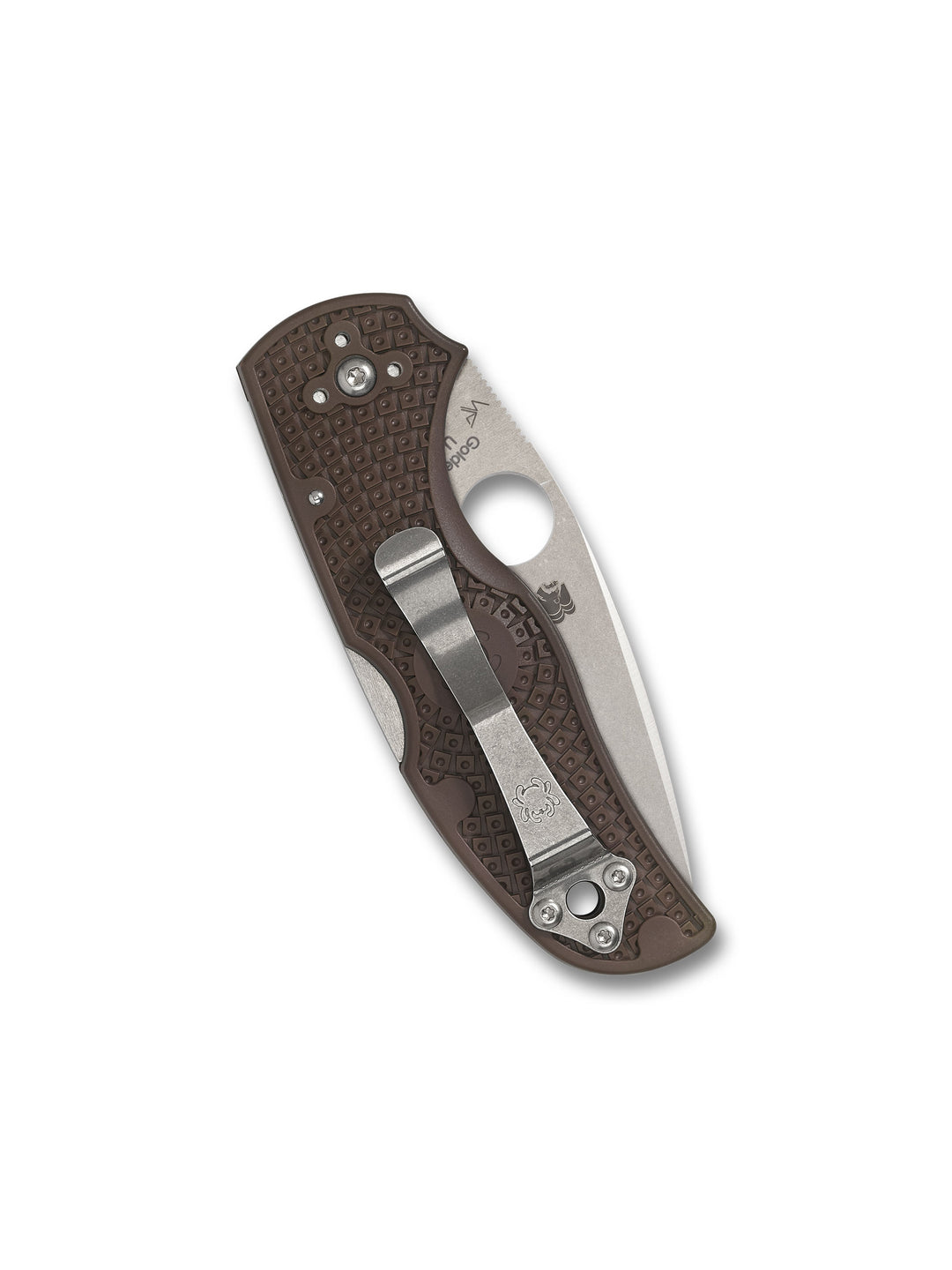 Spyderco Native 5 Lightweight BBB Sprint Run CPM 15V Blade Brown FRN Folding Knife C41PBN15V5 USA Made Lifetime Warranty