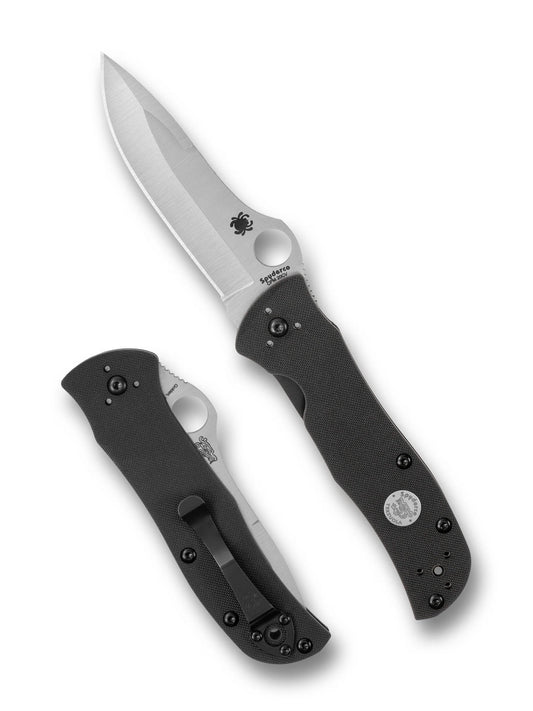 Spyderco STARMATE SPRINT Run CPM-20CV Black G-10 Knife C55G20CVP USA Made Lifetime Warranty