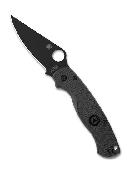Spyderco Para Military 2 LW C81PBBK2 Lightweight CTS-BD1N Black FRN USA Made PM2