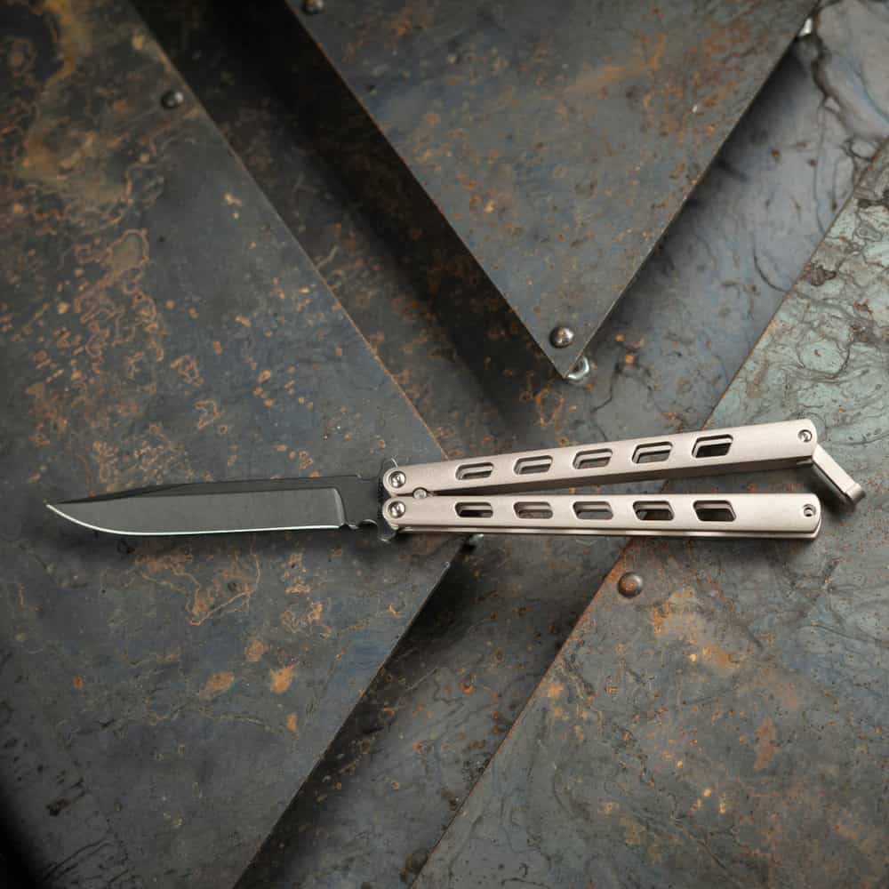 Cold Steel CS-FL-43ARC Arc Angel 4.5" Balisong Knife CPM-S35VN USA Made