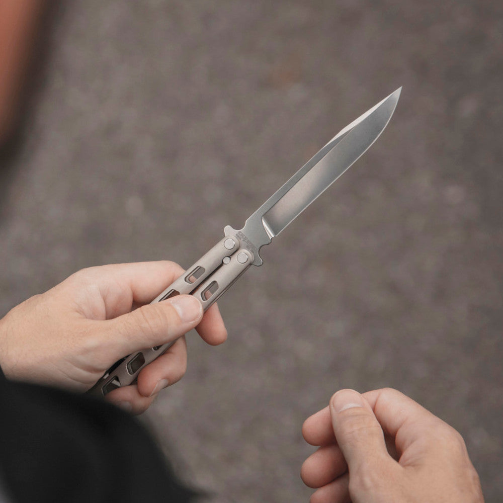 Cold Steel CS-FL-43ARC Arc Angel 4.5" Balisong Knife CPM-S35VN USA Made