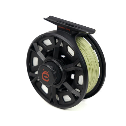 Cortland Guide Series Euro Nymph 10' 6" 3WT 4-Piece Fly Rod, Reel, Case & Fly Line Combo