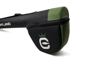 Cortland Guide Series 9' 5WT 4-Piece Fly Rod, Reel, Case & Fly Line Combo #620148