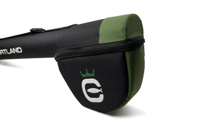 Cortland Guide Series 9' 6WT 4-Piece Fly Rod, Reel, Case & Fly Line Combo #620131