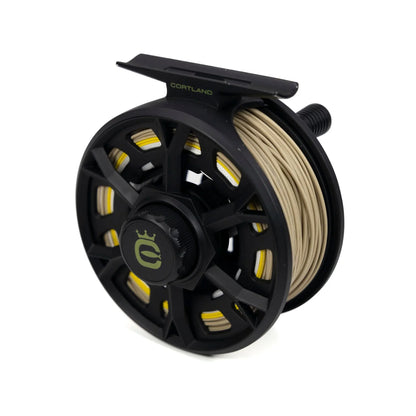 Cortland Guide Series 10' 4WT 4-Piece Fly Rod, Reel, Case & Fly Line Combo