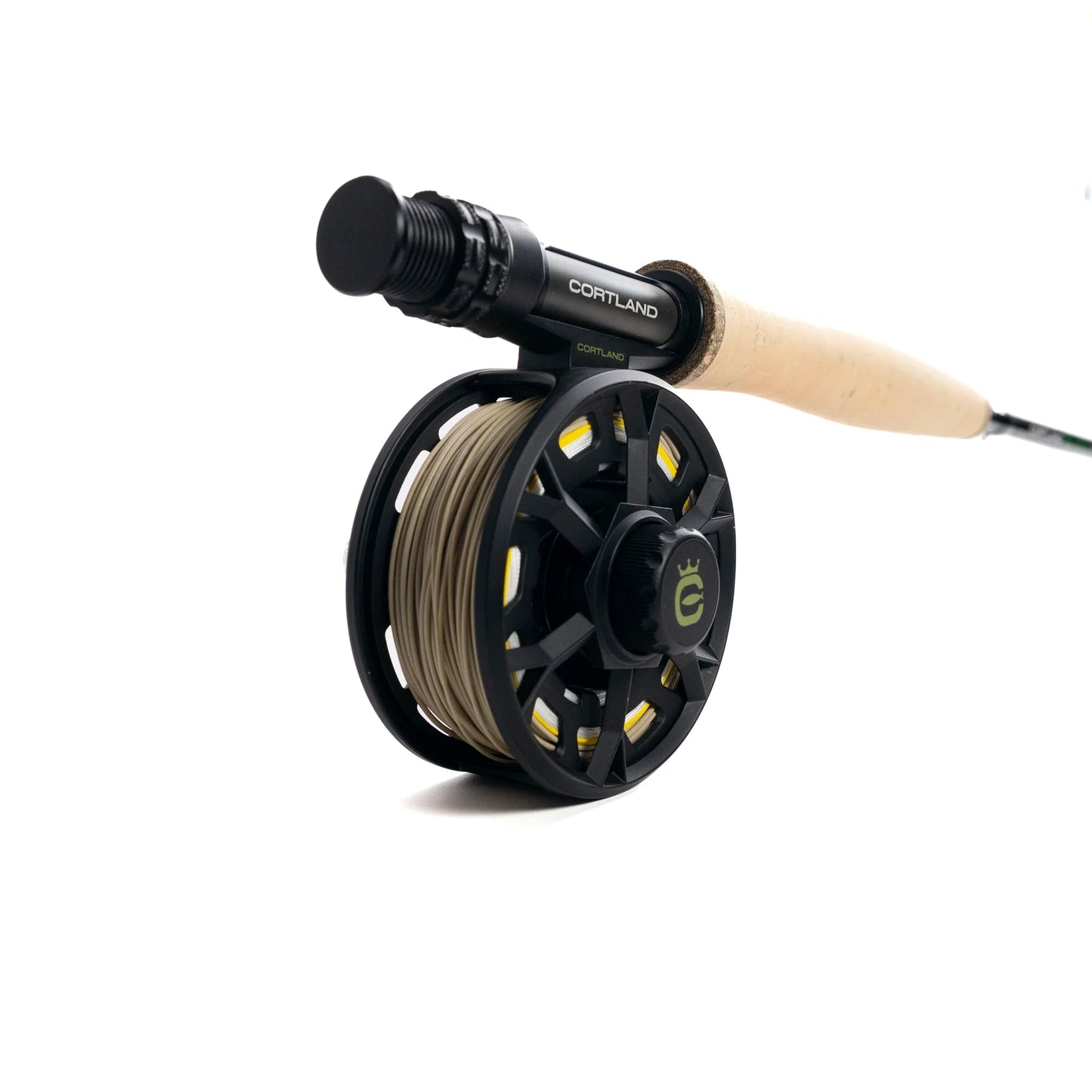 Cortland Guide Series 9' 5WT 4-Piece Fly Rod, Reel, Case & Fly Line Combo #620148