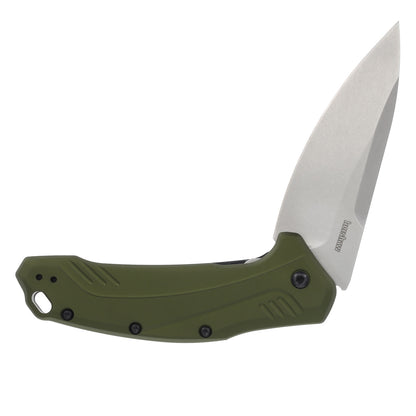 Kershaw 17760LSW- Link CPM-Magnacut Aluminum Handle 3.25" Assisted Open Knife Made in USA Lifetime Warranty